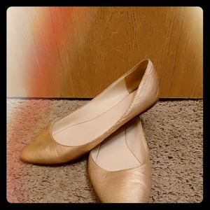 Nine West Rose Gold Flats